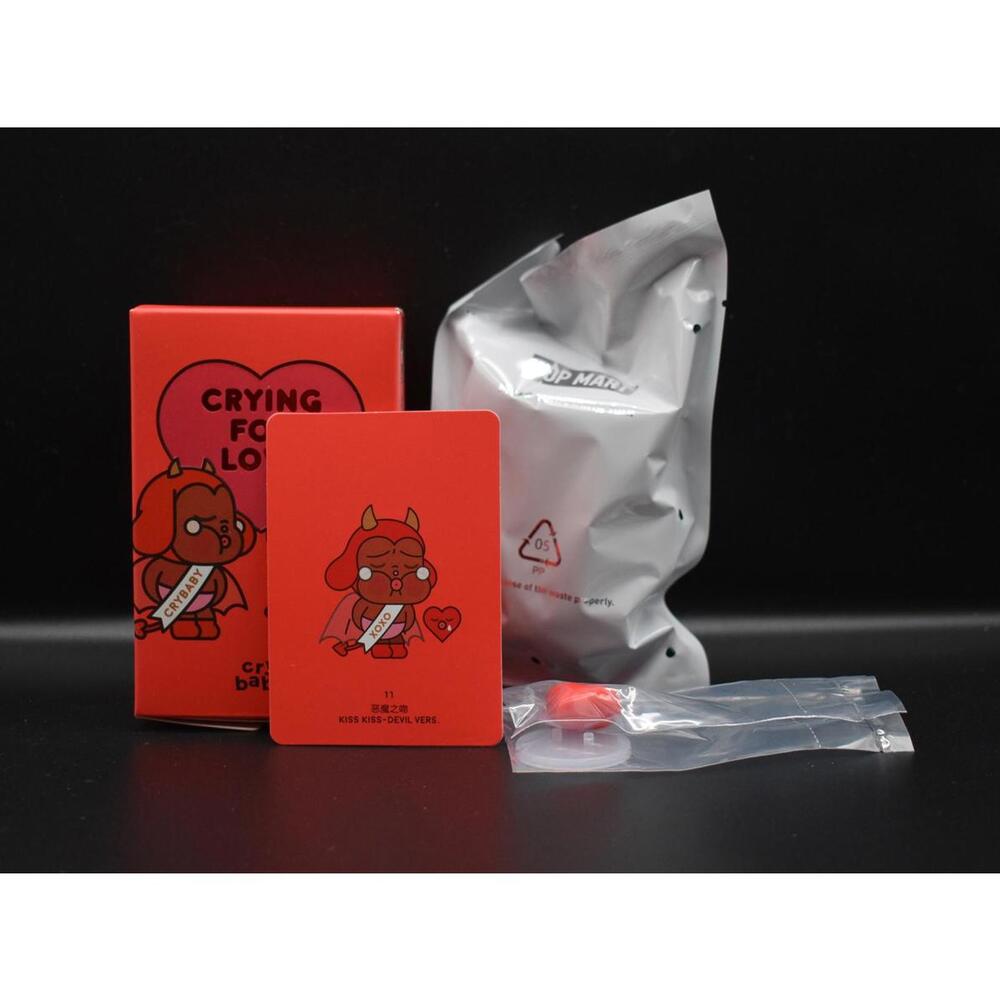 Pop Mart Crybaby Crying For Love Kiss Kiss Devil Version Figure Figurine (A10)